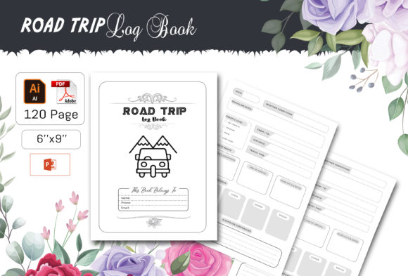 Download Road Trip Log Book - Premium Bundle