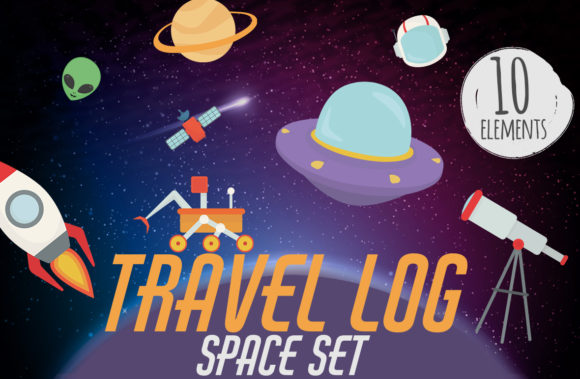 Download Travel Log, Space Set - Travel log Collection