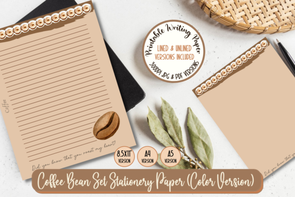 Download Printable Coffee Pick Up Line Stationery - Premium Resources
